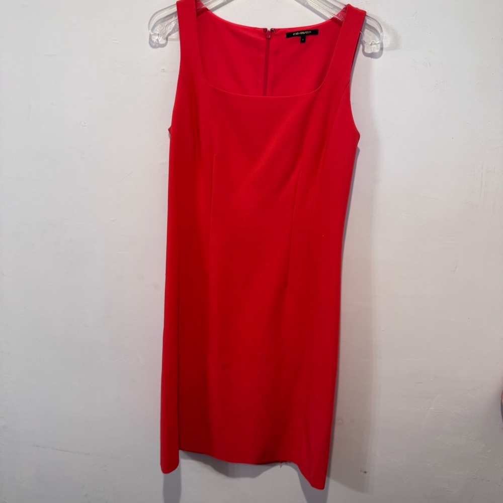 Kobi Halperin Mariola Square-neck Sleeveless Sheath Dress 6 - Picture 2 of 9